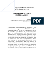 Albornoz Orlando - Hacia Dónde Vamos en Educación