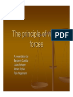 The Principle of Virtual Forces