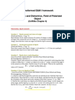 Homework Polarization