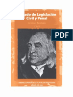 Tratado de Legislacion Civil y Penal - Tomo Vi - Jeremias Benthan - PDF