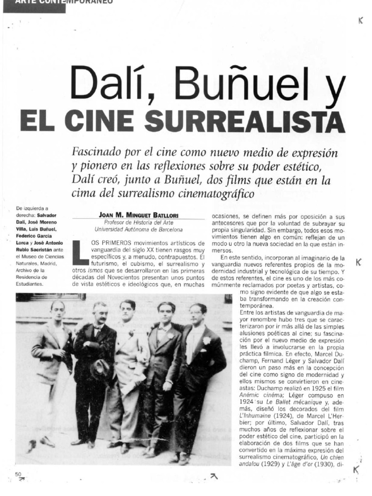 Buñuel, Dali y El Cine Surrealista PDF