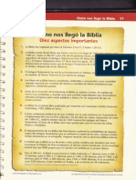 10 Puntos Sobre Como Nos Llego La Biblia PDF