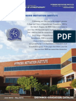 HMI Distance Education Catalog