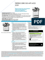 HP LaserJet Enterprise MFP M525 Series