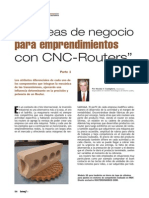 30 ideas de negocio con CNC-Routers