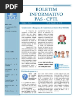 Boletim PAS UFMS _edição I_Outubro_2013