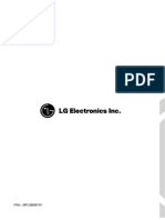 Manual LG Lavadora
