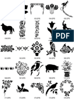 Art - Dover Clipart Nature Stencil Designs Catalogue 151-300