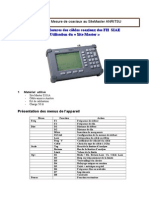 1-Annexe 1- Mesures Coaxiaux Au SiteMaster