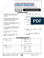 ARITMETICA 1º CUATRO OPERACIONES-SUST. - MULT. (Semana 1)