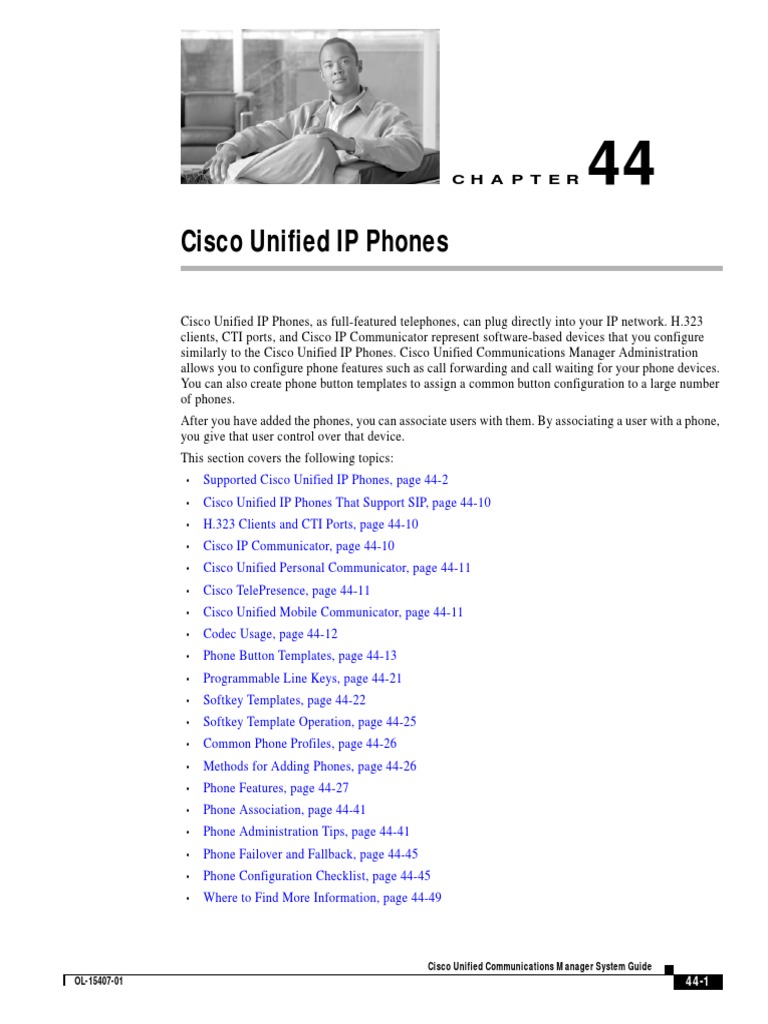 Cisco Unified IP Phones Overview Guide | PDF