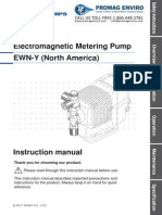 Walchem Pump EWN-Y Series Manual