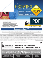 Shriram Transport Fin Co. NCD Issue JUL 13