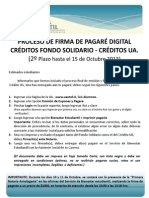 Informativo Firma de pagaré 2013