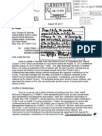 08-27-13  Case 1-90-cv-05722-RMB-THK Document 1375 ENDORSED LETTER addressed to Judge Richard M. Berman from James M. Murphy dated 8/26/13