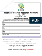 PCRN Member Form