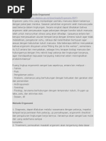 Download Ergonomi Dan Metode Ergonomi by Edu Siregar SN174938696 doc pdf