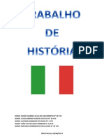 História Da Itália - Trabalho Rhony