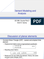 Finte Element Modeling and analysis
