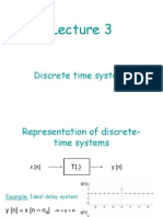 Representation of Discrete-Time Systems