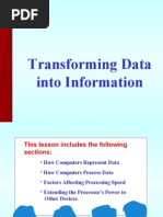 Data Into Information