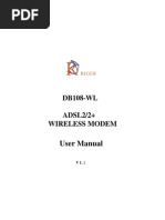 Download Riger Wifi router DB108-WL User Manual by Kenny Graiven SN17496491 doc pdf