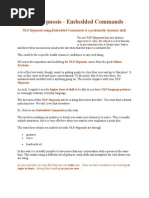 Download Embedded Command NLP Hypnosis by Jos Bramasto SN174966666 doc pdf