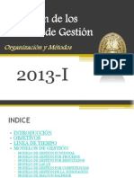 Evolución de Los Modelos de Gestión Empresarial