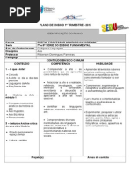 Plano de ensino Aparicio 7 e 8 série