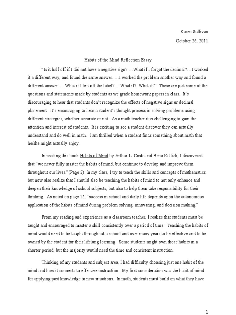 Habit 7: sharpen the saw reflection image