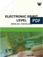 Electronic Spirit Level