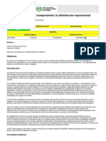 Fiabilidad de Componentes Exponencial PDF
