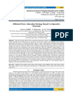 Efficient Power Allocation Strategy Based Co-Operative Networks