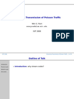 Streaming Transmission of Poisson Traffic: Won S. Yoon