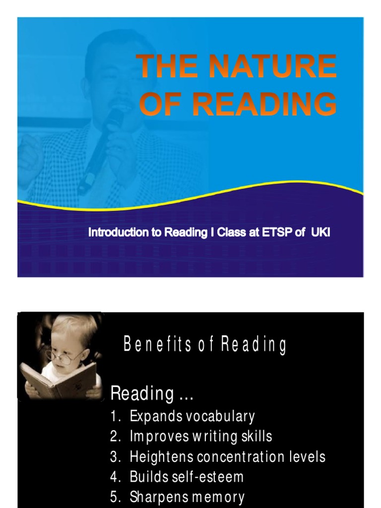 The Nature Of Reading Pdf Pdf Reading Comprehension Psychology