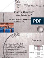  Quantum Mechanics IB