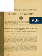 (1918) U.S. Food Administration - Wheat For Liberty