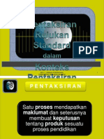 Konsep Standard Prestasi - Taklimat Sek Ren 2012