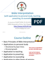 Bible Interpretation Course r3