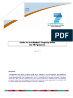 Guide Intellectual Property Rules for FP7 Projects