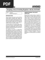 Designing A Boost-Switching Regulator With The MCP1650