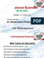 International Business: Bhubaneswar