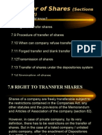 CHP 7b Transfer of Share