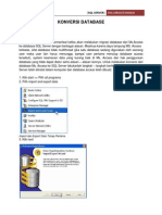 Konversi Database Access Ke SQL