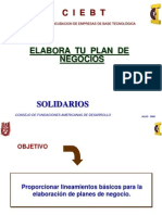 Elabora Plan Negocios