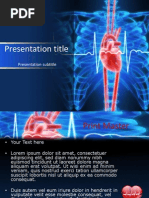 Download Heart Beat Powerpoint Template by Presentation Templates SN175020514 doc pdf