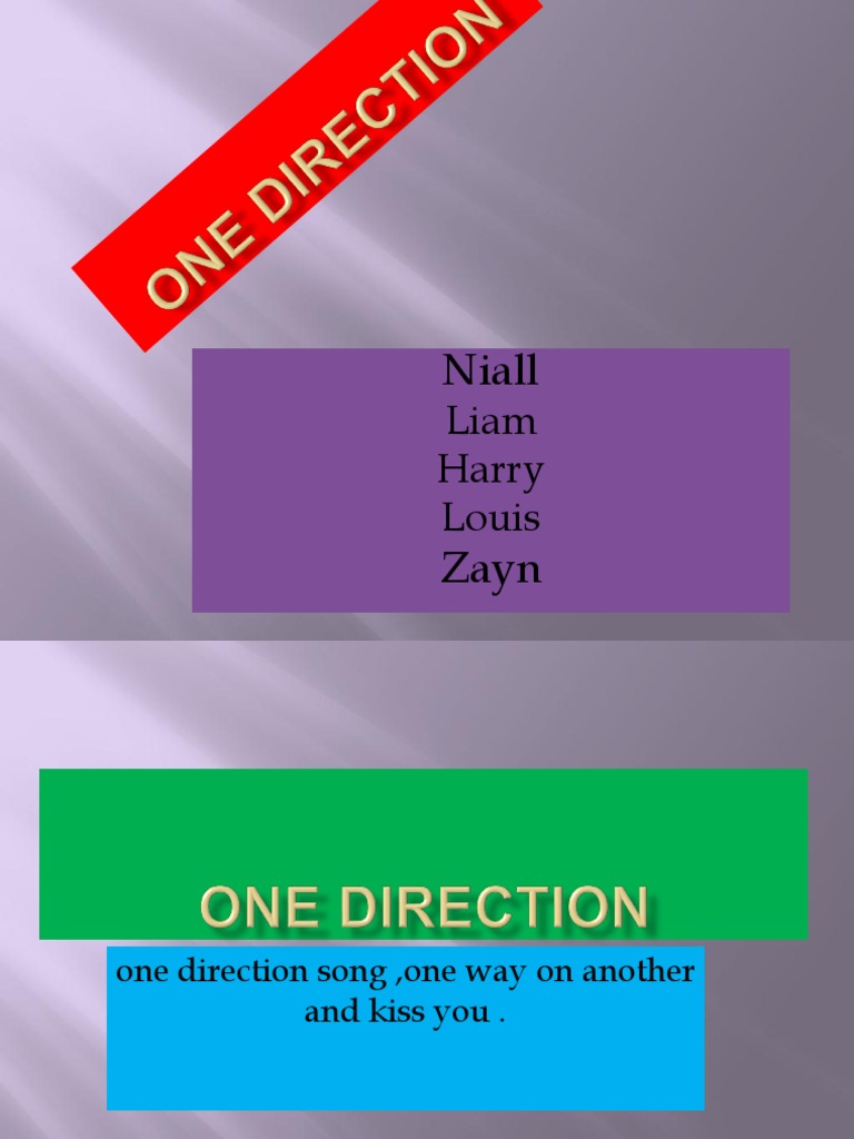 One Direction Song Highlights and Love | PDF
