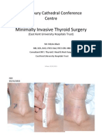 Canterbury Cathedral Conference Centre: Minimally Invasive Thyroid Surgery