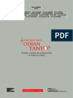 Por que nos odian tanto - Estado y medios de comunicación en America Latina FES