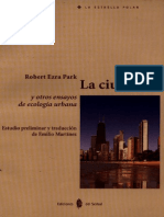Park Robert Ezra La Ciudad y Otros Ensayos de Ecologia Urbana